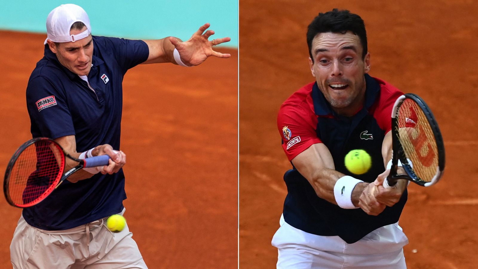 Tenis - ATP Mutua Madrid Open: Roberto Bautista Agut - John Isner
