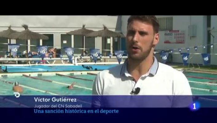 Telediario 1 - Víctor Gutiérrez: "Ya no hay barra libre con la homofobia en el deporte"