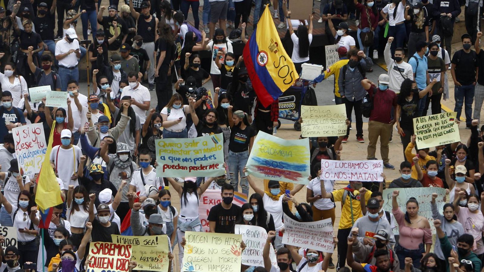 Colombia | La huelga general marca el octavo día de manifestaciones