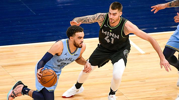 Telediario 1 - Los Grizzlies ganan a los Timberwolves de Juancho y Ricky