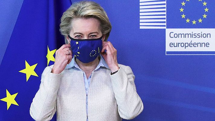 La hora de La 1 - Von der Leyen: "La UE está dispuesta  a discutir la suspensión de patentes de vacunas"