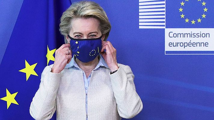 La hora de La 1 - Von der Leyen: "La UE está dispuesta  a discutir la suspensión de patentes de vacunas"