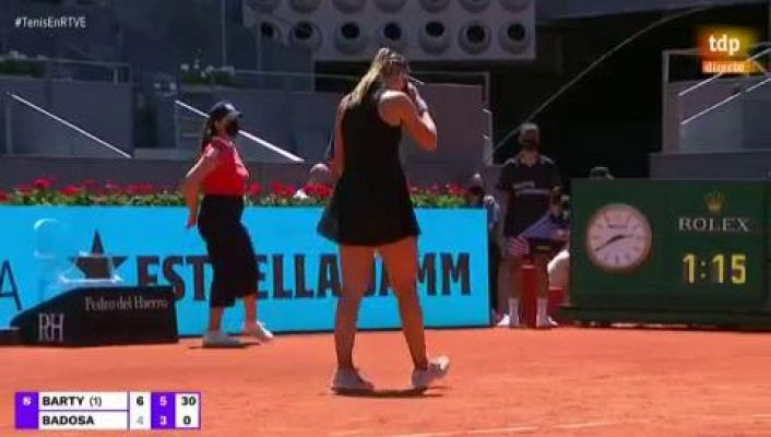 Madrid Open de Tenis - Barty elimina a Badosa en semis del Mutua Madrid Open