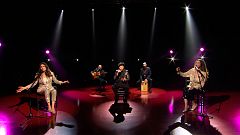 Eurovisión - Blas Cantó y Azúcar Moreno interpretan la versión flamenca de "Bandido"