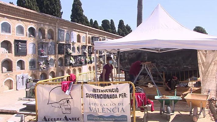 Comienza la exhumación de la Fosa de la Cultura, donde yacen 200 fusilados por la represión franquista