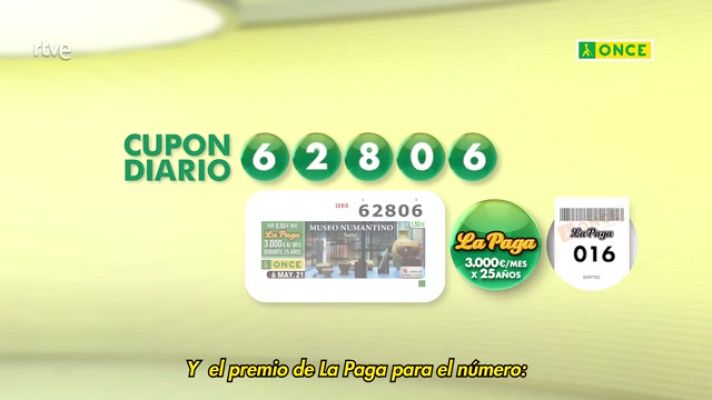 Sorteos ONCE - Sorteo ONCE - 06/05/21