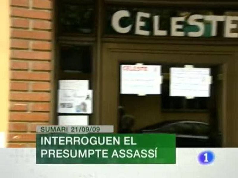   L'informatiu. Informativo Territorial de la C.Valenciana (21/09/09)