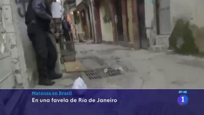 Mueren 25 personas en una operación policial en Brasil - Ver ahora