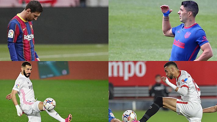 Telediario 1 - Barça - Atlético y Madrid - Sevilla, el doble duelo de la jornada 35