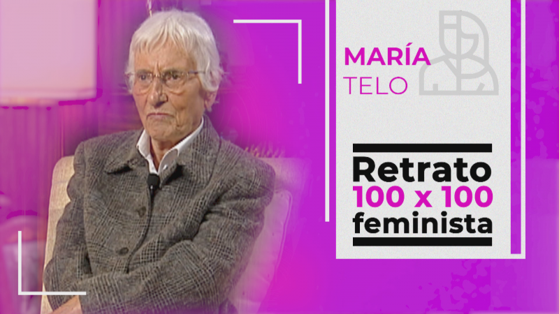 Objetivo Igualdad - Retrato 100x100 feminista: María Telo, defensora de la igualdad jurídica