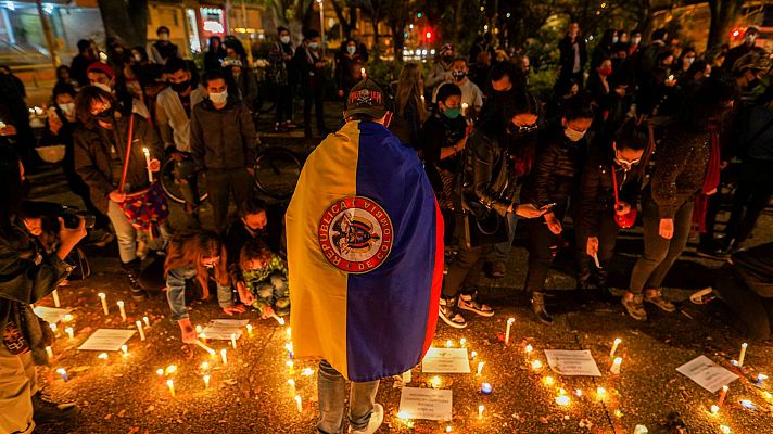 Los jóvenes reclaman más cambios en Colombia después de 10 días de protestas