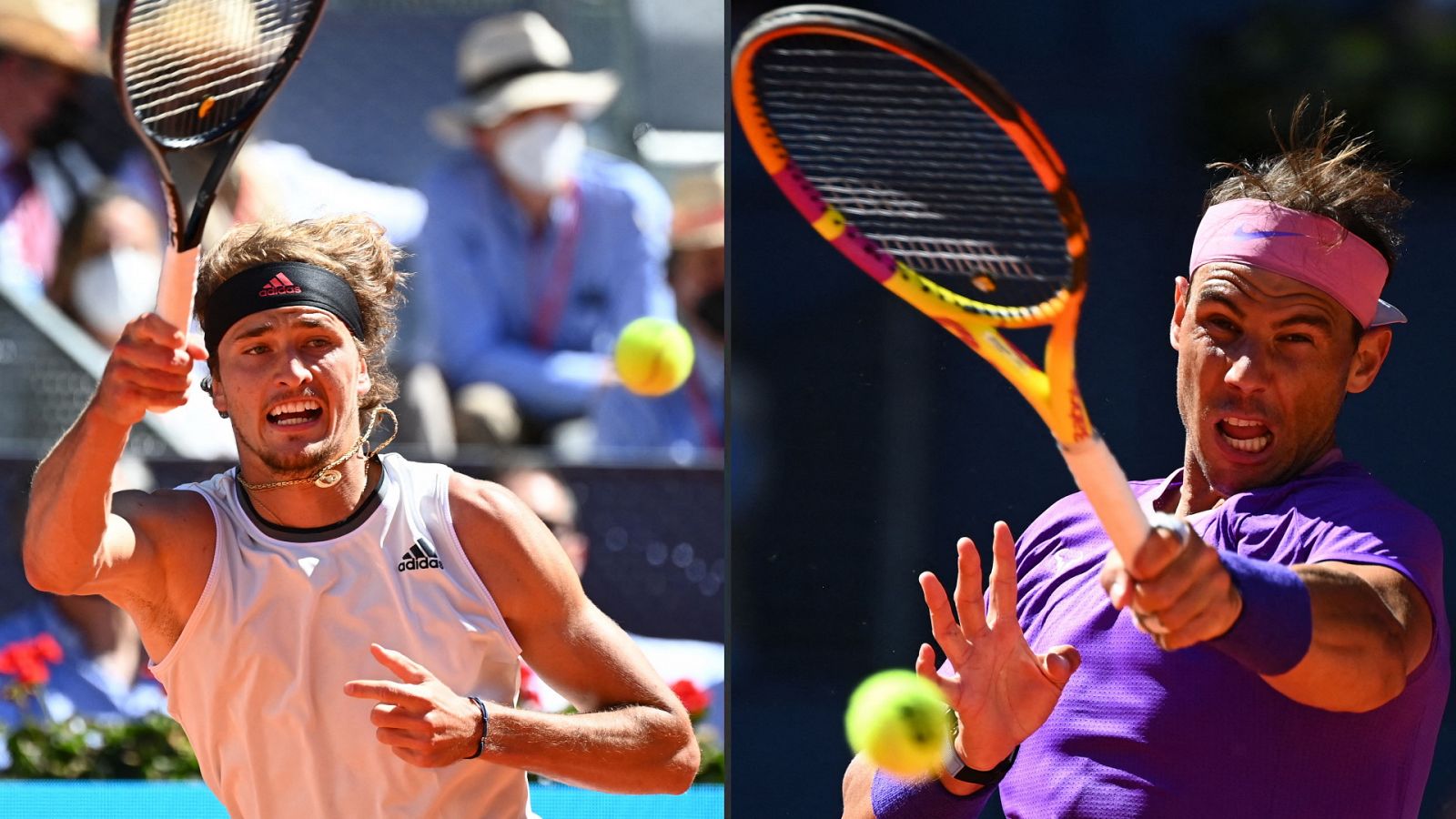 Tenis - ATP Mutua Madrid Open. 1/4 Final: Rafa Nadal - Alexander Zverev