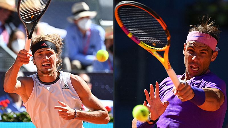 Tenis - ATP Mutua Madrid Open. 1/4 Final: Rafa Nadal - Alexander Zverev - ver ahora