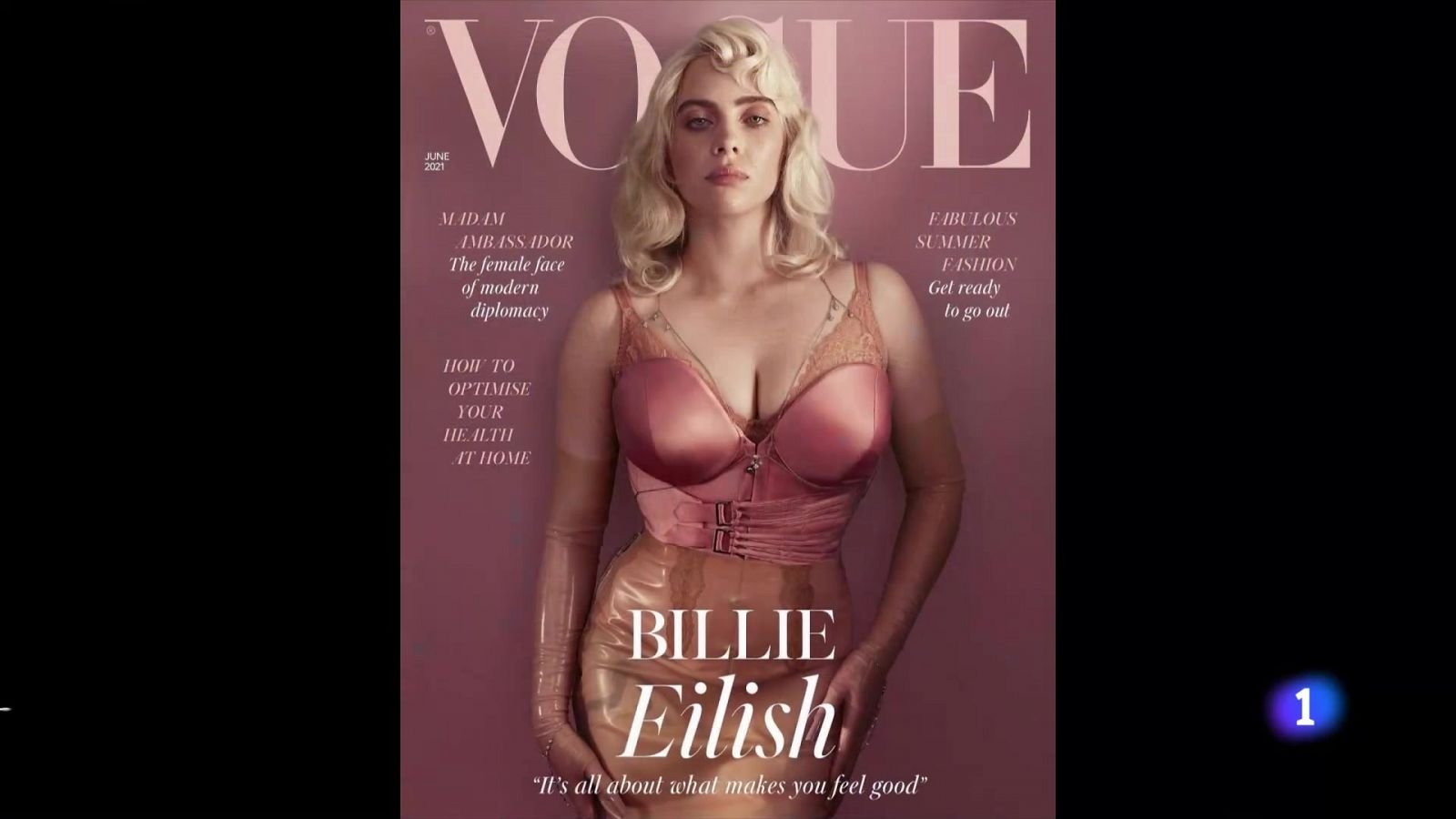 El nuevo look de la cantante Billie Eilish sorprende a sus fans y bate un récord en Instagram- RTVE.es