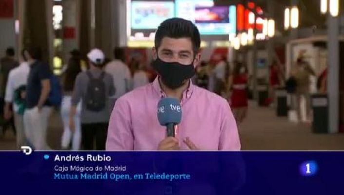 Telediario 1 - Manuela cumple su sueño con 95 años: conocer a Rafa Nadal