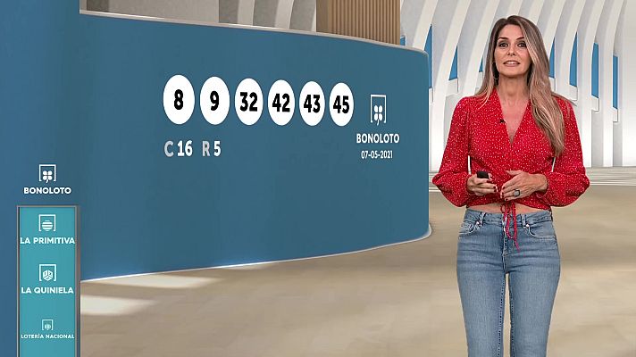 Loterías - Sorteo de la Bonoloto y Euromillones del 07/05/2021