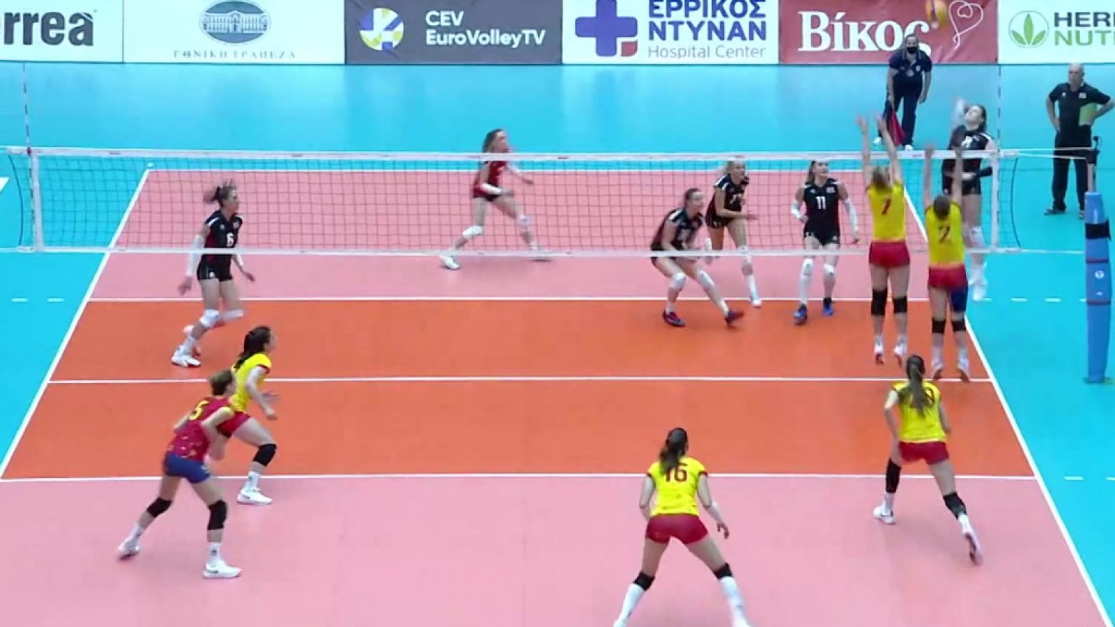 Voleibol - Clasificación Campeonato de Europa Femenino. 1ª jornada: Austria - España