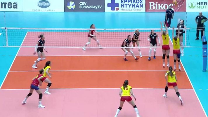 Voleibol - Clasif. Cto. Europa Femenino. 1ª jornada: Austria - España