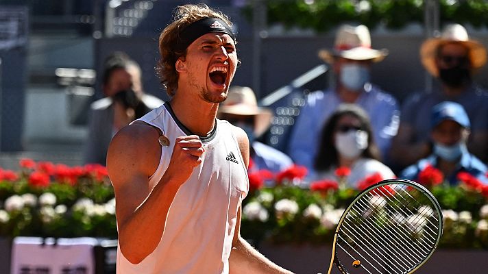 Zverev gana a Thiem y jugará la final del Madrid Open