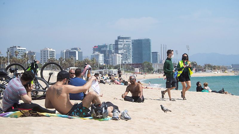 Las playas: destino favorito para pasar los primeros días tras el estado de alarma | Ver