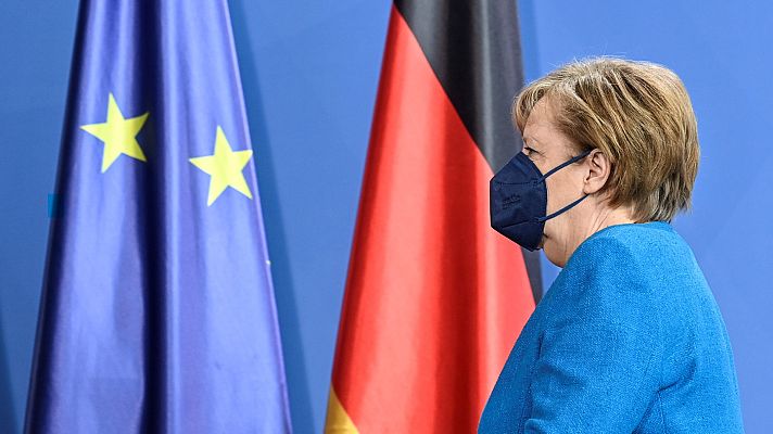 Telediario 1 - Cuenta atrás para el fin de la era Merkel: ¿quién tomará el mando de Alemania?