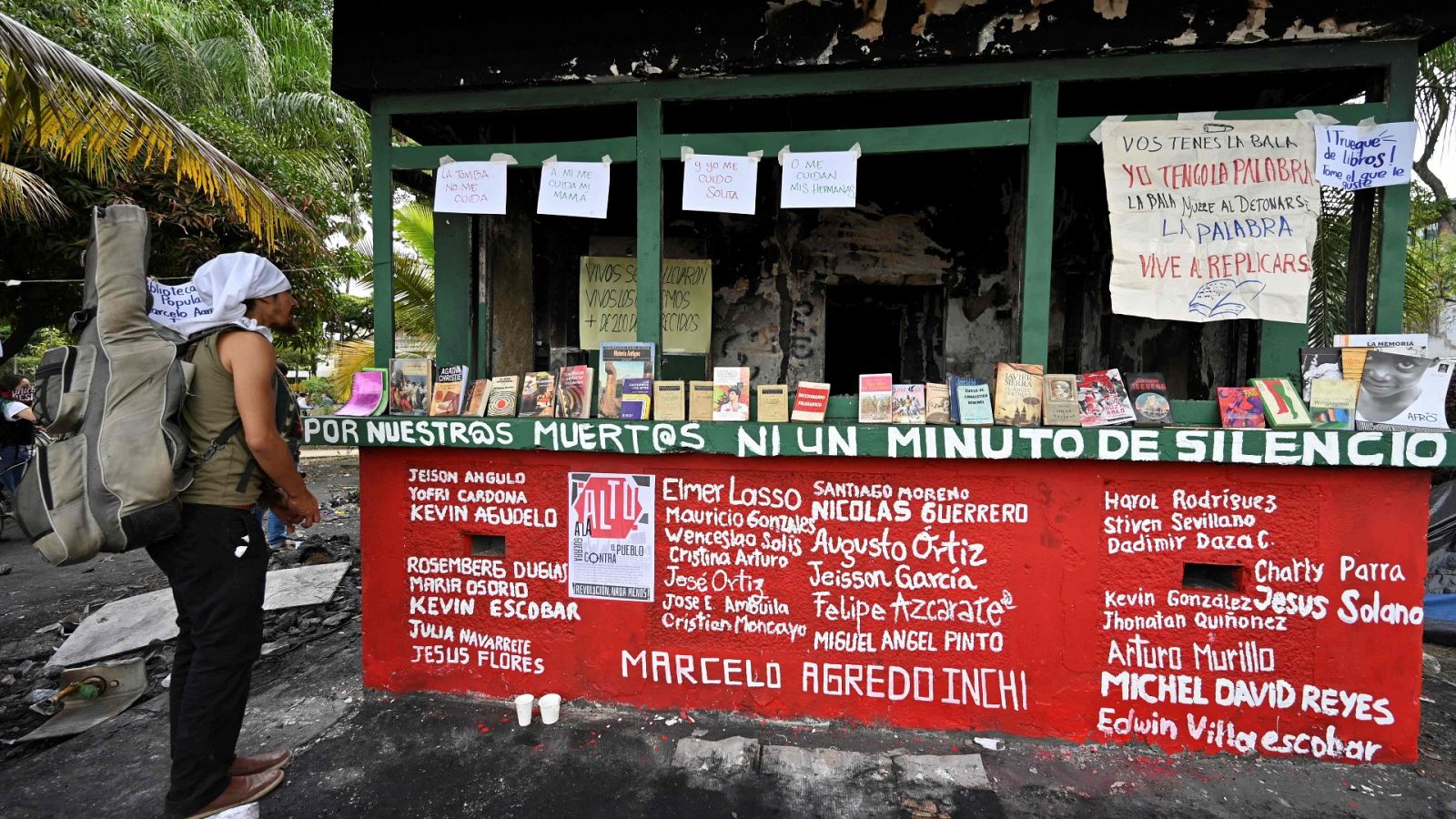 Las familias de los fallecidos en las protestas en Colombia denuncian violencia policial