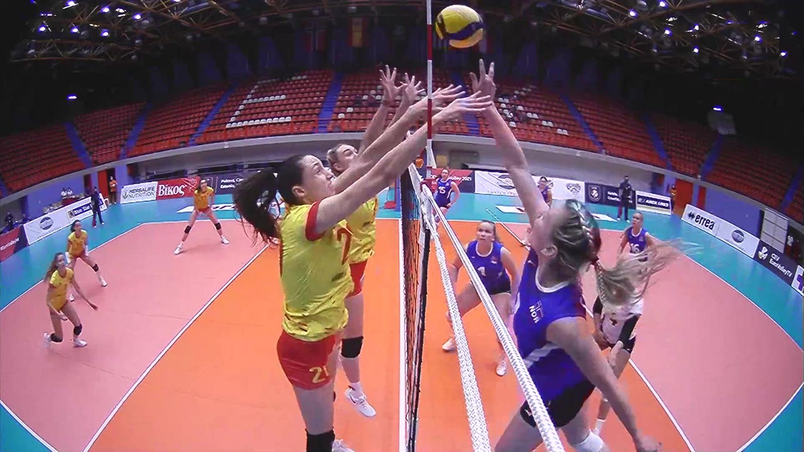 Voleibol - Clasificación Campeonato de Europa Femenino. 3ª jornada: Noruega - España - ver ahora