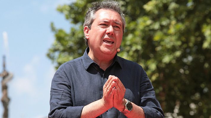 Telediario 1 - Las primarias del PSOE en Andalucia cogen ritmo