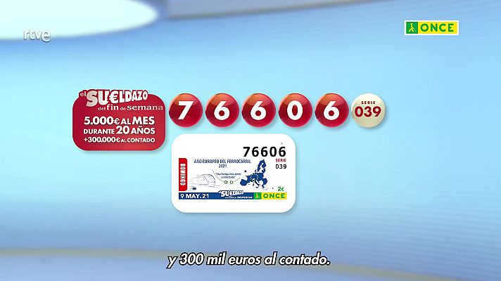 Sorteos ONCE - Sorteo ONCE - 09/05/21