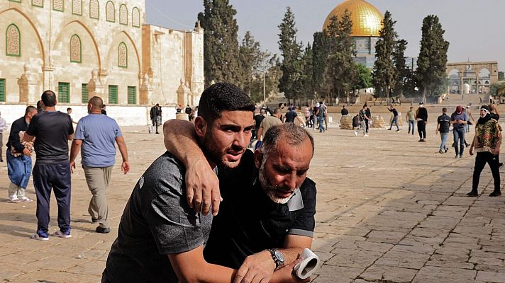 Más de 200 heridos en enfrentamientos en Jerusalén