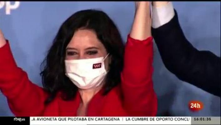Parlamento - Resultados de las elecciones en la Comunidad de Madrid