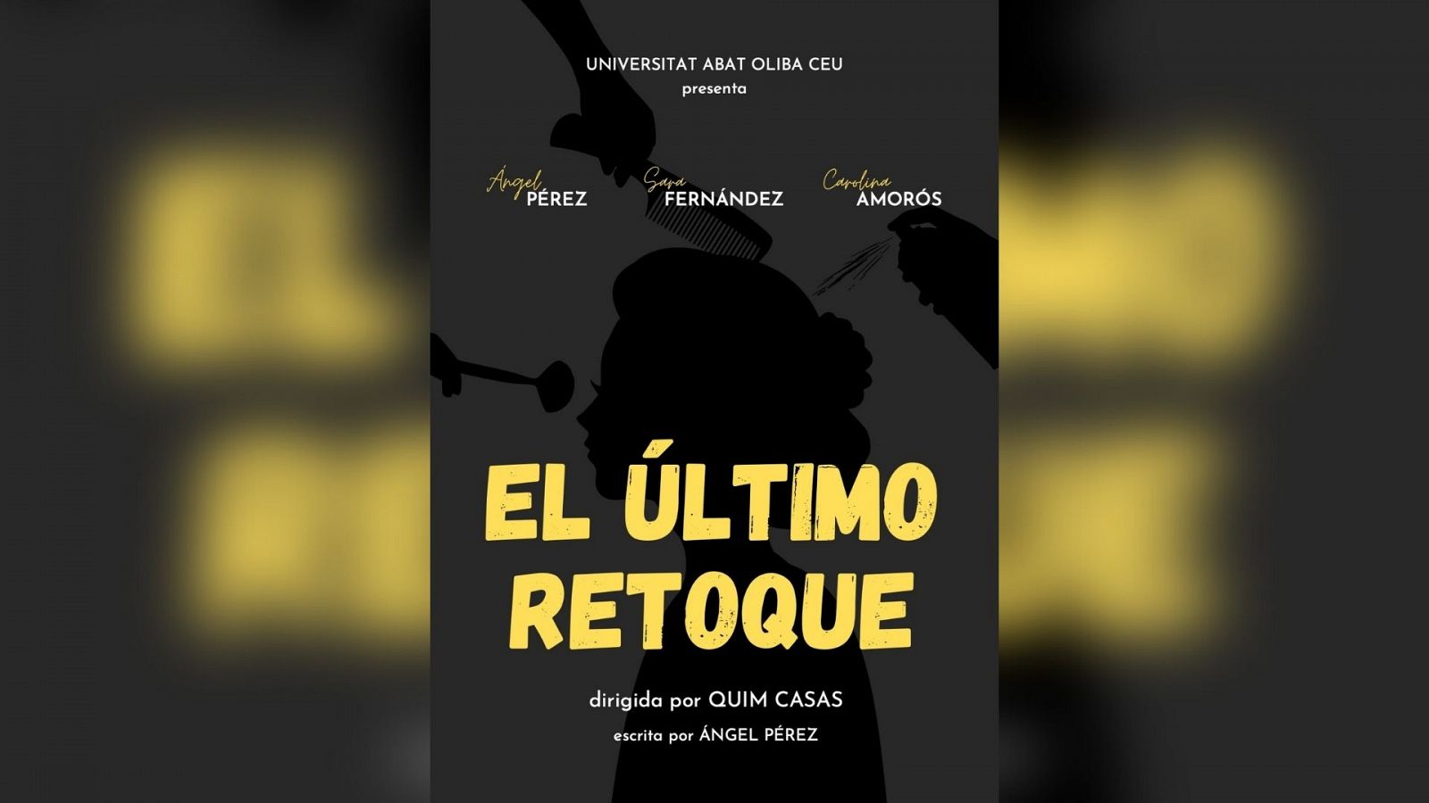 I Concurso de Microteatro Universitario de RNE - El último retoque - Ver ahora