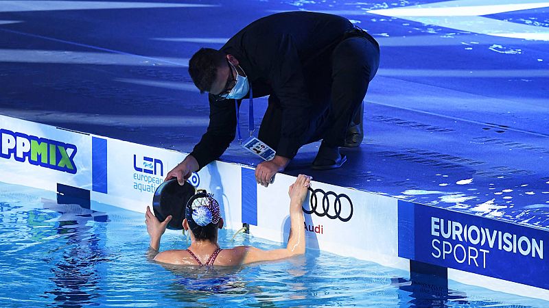 Suspendida una final del Europeo por problemas con los altavoces de la piscina
