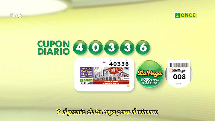 Sorteos ONCE - Sorteo ONCE - 10/05/21