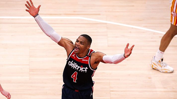 Telediario 1 - Westbrook bate a Oscar Robertson y se convierte en el rey del triple-doble