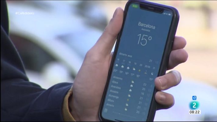 Cafè d'idees - Ens podem fiar de les aplicacions meteorològiques?