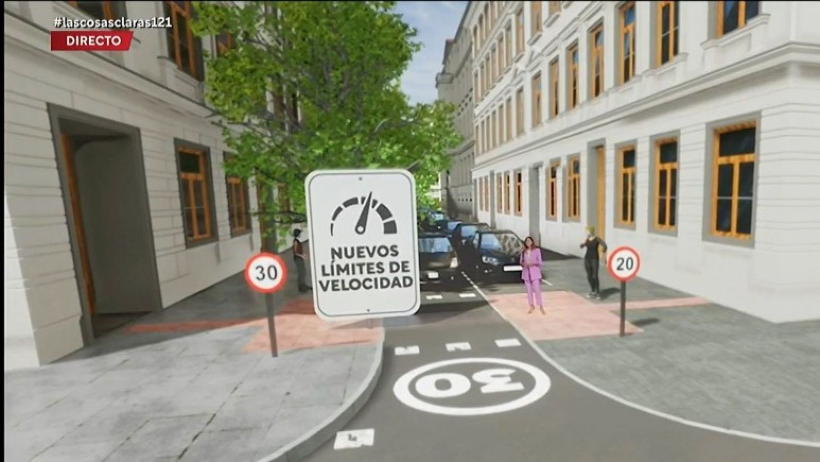 Nuevos límites de velocidad en vías urbanas