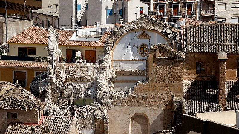 Lorca continúa intentando recuperarse del terremoto diez años después