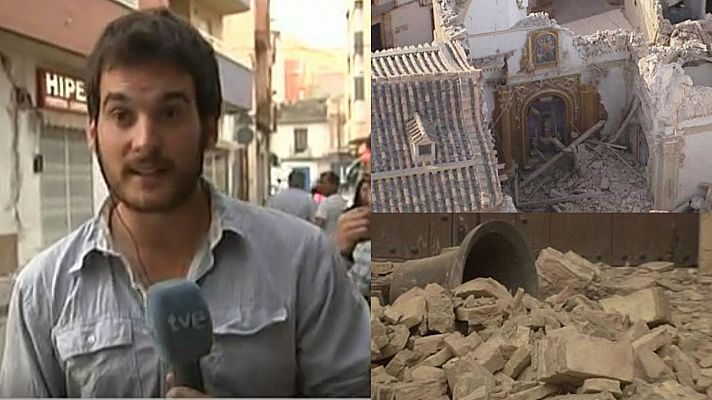 Hablamos con el reportero que vivió en directo el terremoto