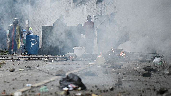 Informativo 24h - La Policía levanta las barricadas a la fuerza en Cali