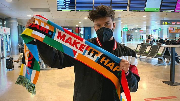 La hora de La 1 - Blas Cantó viaja a Eurovisión: "Mi amuleto es mi canción"