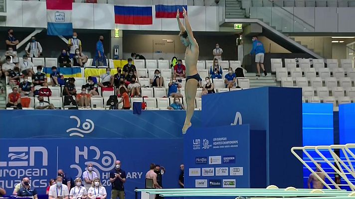 Saltos - Campeonato de Europa. Preliminares 1 m masculino