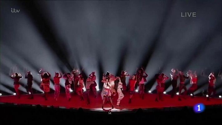 Telediario 1 - Dua Lipa, Taylor Swift y Billie Eillish triunfan en los premios Brit