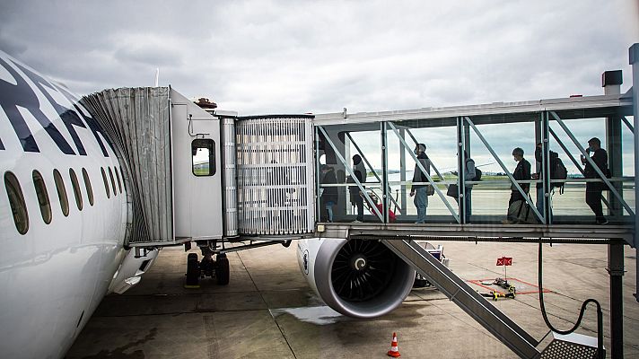 Telediario 1 - Los viajeros conflictivos se han multiplicado por las limitaciones del coronavirus