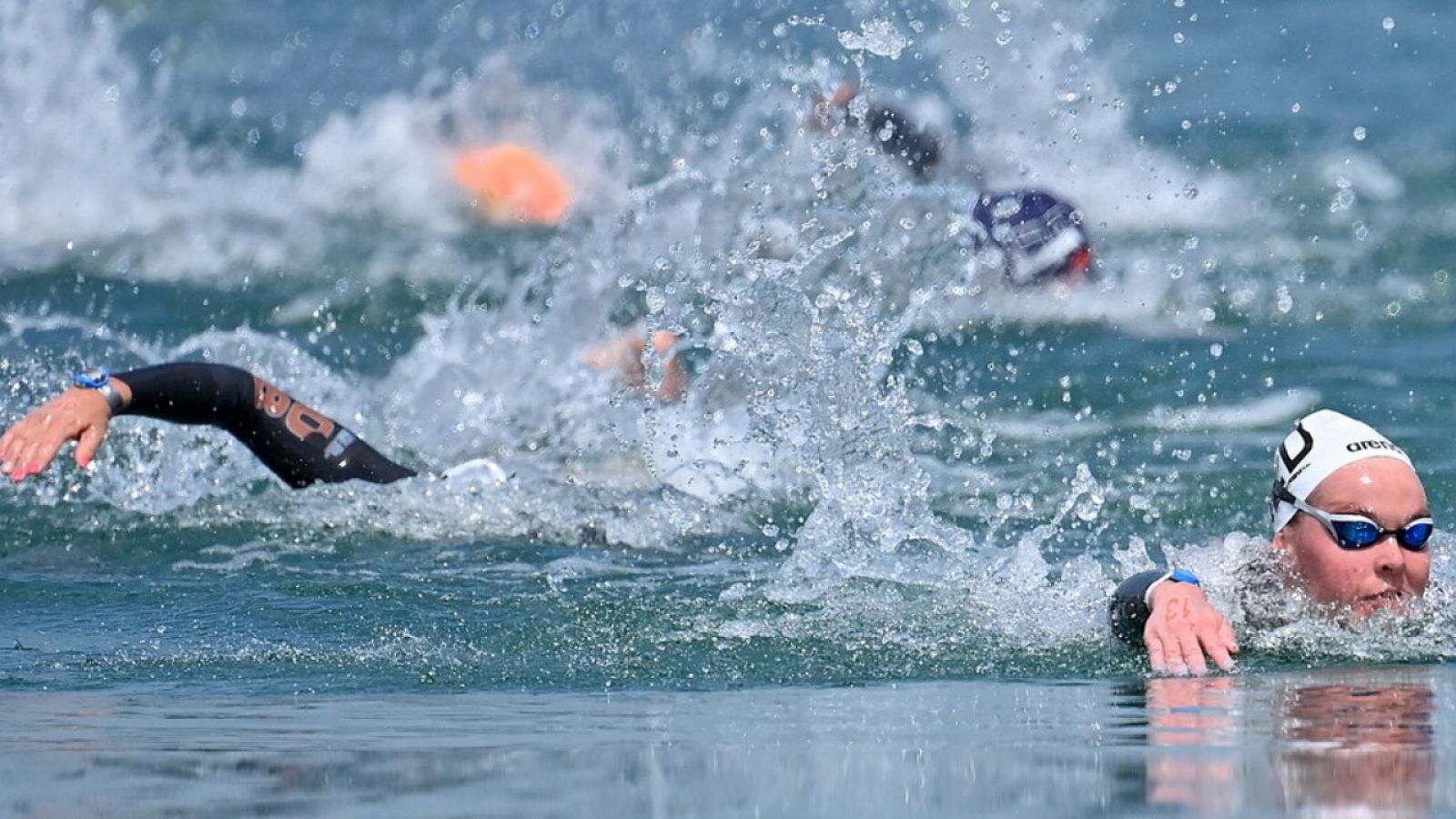 Natación Aguas abiertas  - Campeonato de Europa. 5  km femenino