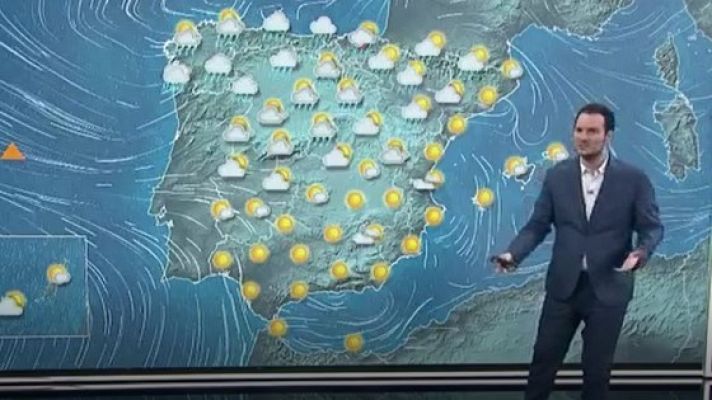 La Aemet prevé lluvias en la mitad norte, que pueden ser fuertes en el oeste de Galicia