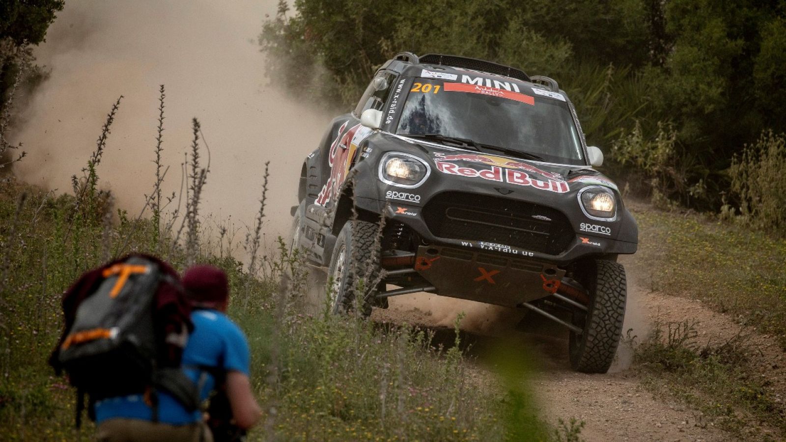Carlos Sainz sale tercero tras el prólogo del Rally de Andalucía