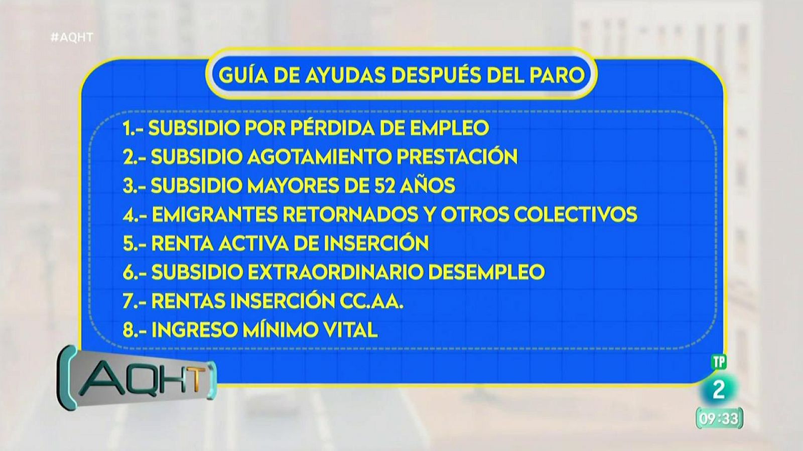 Unificar las ayudas por desempleo en un subsidio 