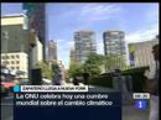 Telediario 1 - Telediario en 4' - 22/09/09