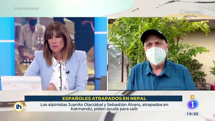 La hora de La 1 - Álvaro y Oiarzabal: "el objetivo es volver sanos y salvos"